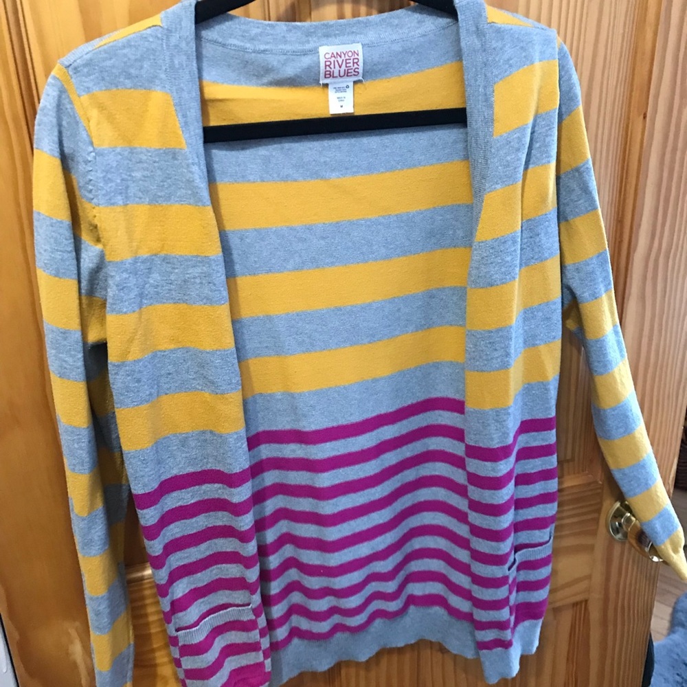 Striped cardigan